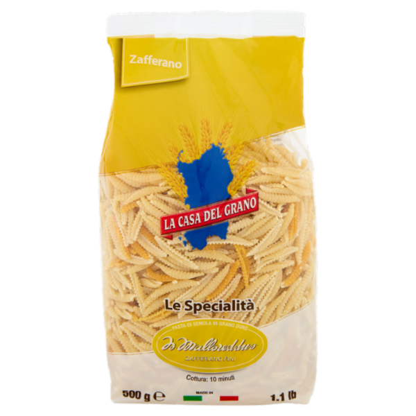 La Casa del Grano Le Specialità i Malloreddus Zafferano Fini 500 g