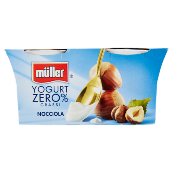 müller Yogurt Zero% Grassi Nocciola 2 x 125 g