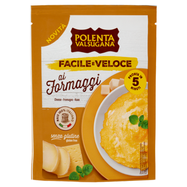 Polenta Valsugana Facile e Veloce ai Formaggi 80 g
