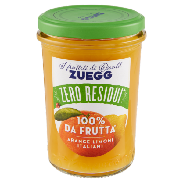 Zuegg I frutteti di Oswald Zuegg Zero Residui 100% da Frutta* Arance Limoni Italiani 230 g