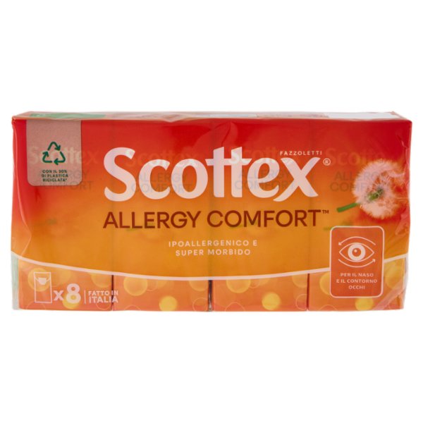 Scottex Allergy Comfort Fazzoletti 8 pz
