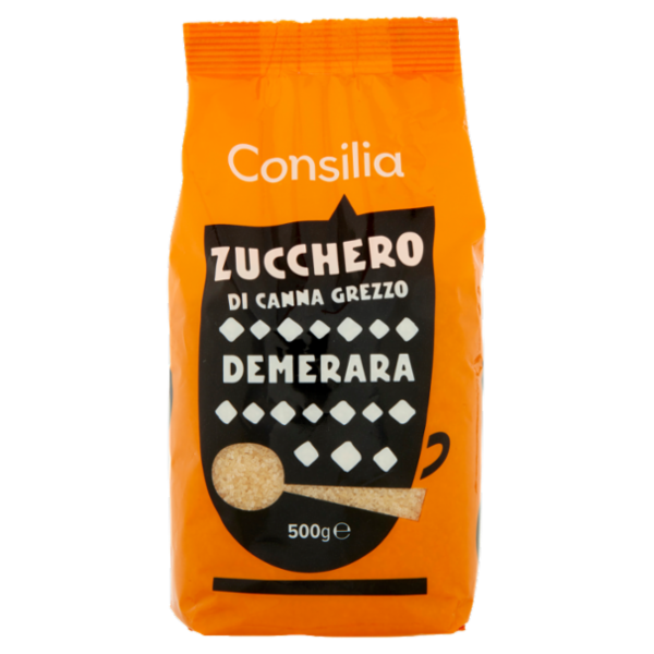 Consilia Zucchero di Canna Grezzo Demerara 500 g