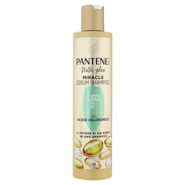Pantene Pro-V Nutri-plex Miracle Serum Shampoo Lisci Effetto Seta 250 ml