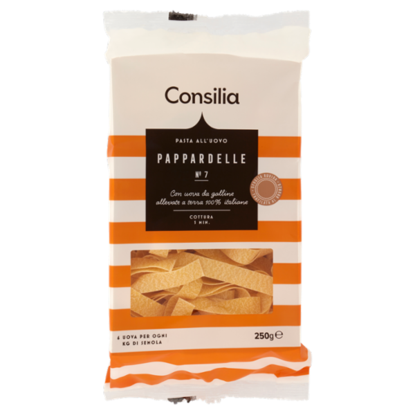 Consilia Pasta all'Uovo Pappardelle N.7 250 g