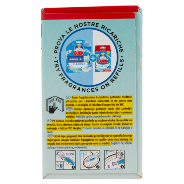 Duck Fresh Discs - Doppia Ricarica, Fragranza Fresia&Peonia, 2 x 36 ml