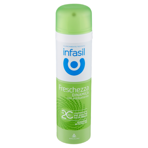 infasil Freschezza Dinamica Deodorante Spray con antibatterico 150 ml