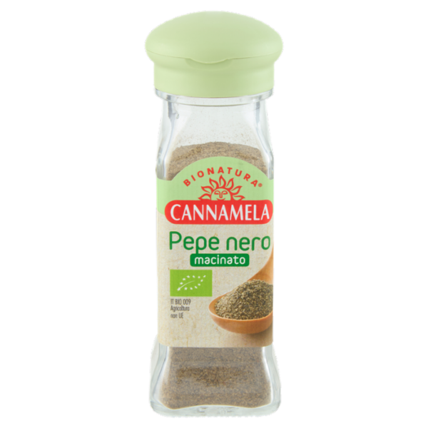 Cannamela Bionatura Pepe nero macinato 50 g