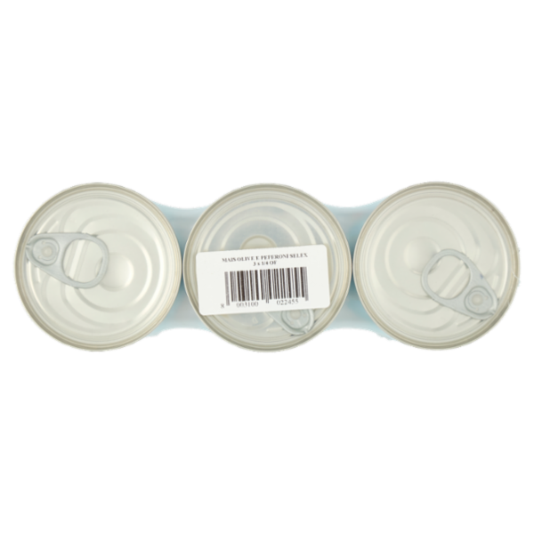 Selex Mais, Olive e Peperoni al Vapore 3x150 g