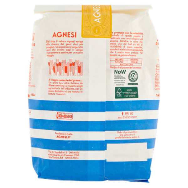 Agnesi Ricciutelle N° 88 500 g