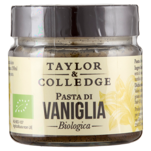 Taylor & Colledge Pasta di Vaniglia Biologica 65 g
