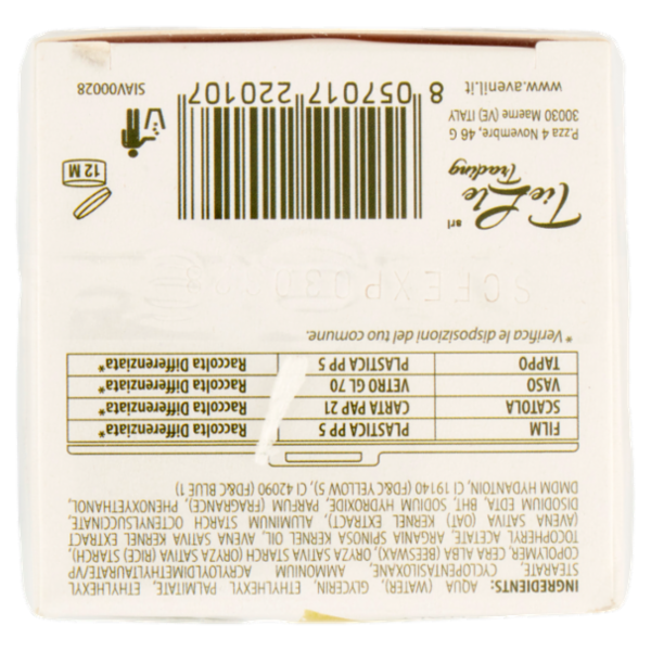 Avenil pure & soft Crema Giorno Antietà argan & vitamina E 50 ml