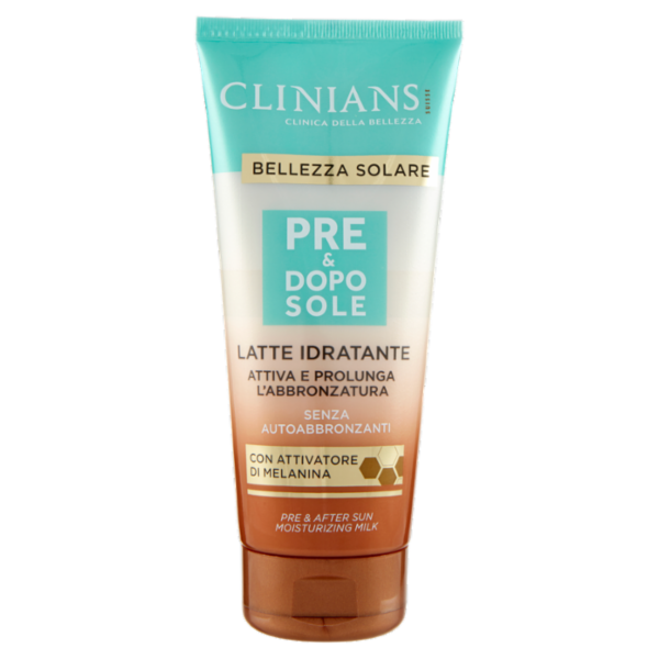 Clinians Bellezza Solare Pre & Doposole Latte Idratante 200 mL