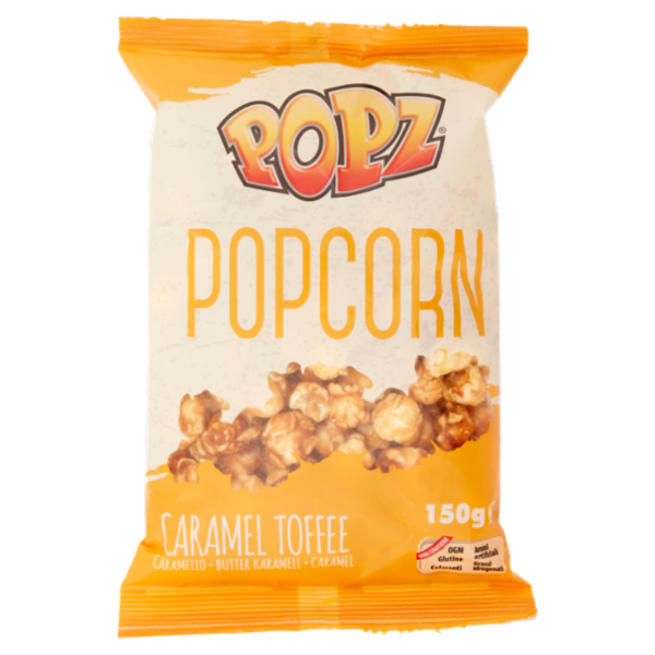 Popz Popcorn Caramello 150 g