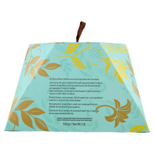Tre Marie Panettone Ananas Dorè 930 g