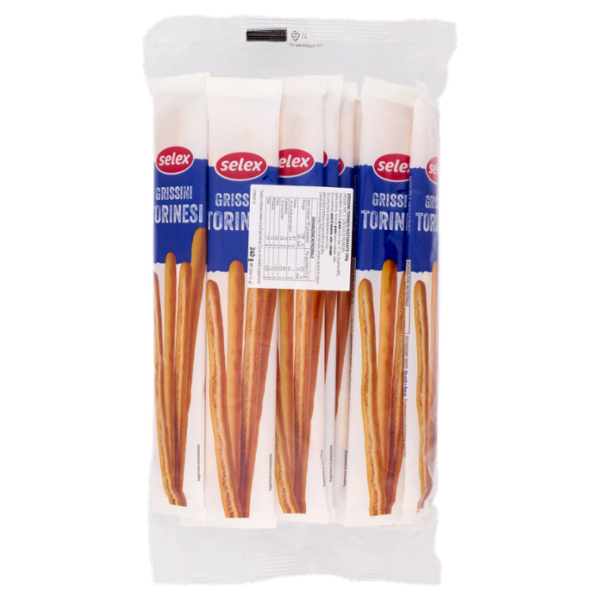 Selex Grissini Torinesi Ristorante in Confezioni Salvafreschezza 20x12 g