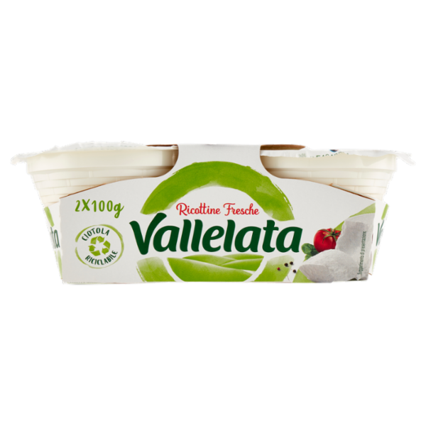 Vallelata Ricottine Fresche 2 x 100 g