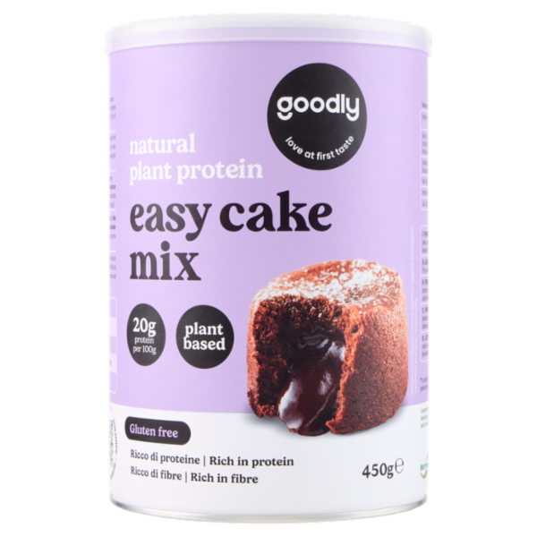 goodly natural plant protein easy cake mix 450 g