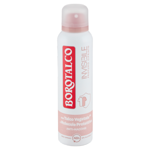 Borotalco Invisibile Profumo Cipriato Deo Spray 150 ml