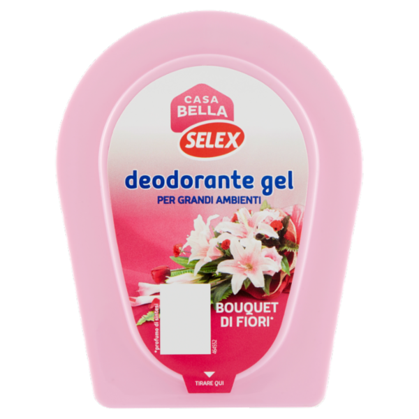 Selex Casa Bella Deodorante per Ambienti Gel Bouquet di Fiori 150 g