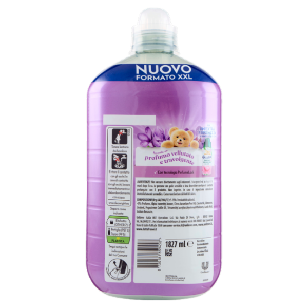 Coccolino Ammorbidente Concentrato Perfume Orchidea Viola & Mirtilli 87 Lavaggi 1827 ml