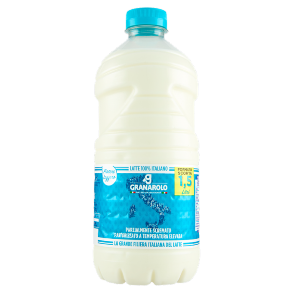 Granarolo Piacere Leggero Parzialmente Scremato Pastorizzato a Temperatura Elevata 1,5 L