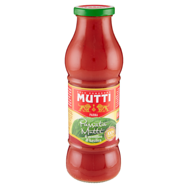 Mutti Passata Mutti di pomodoro al basilico 560 g