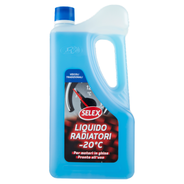 Selex Accessori Auto Liquido Protettivo per Circuiti di Raffreddamento 2 L