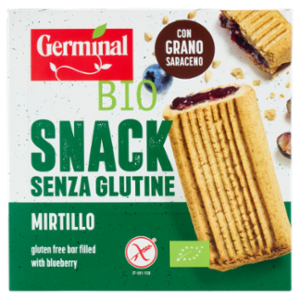 Germinal Bio Snack Senza Glutine Mirtillo 6 x 33,4 g