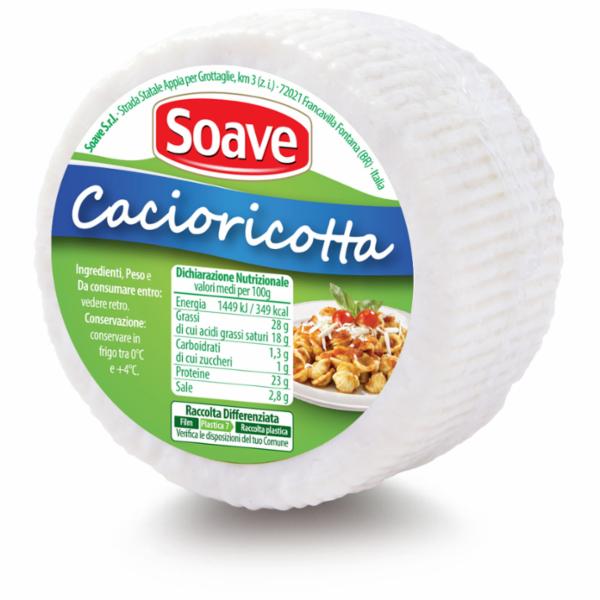 Soave Cacioricotta Vaccina 250 G Circa