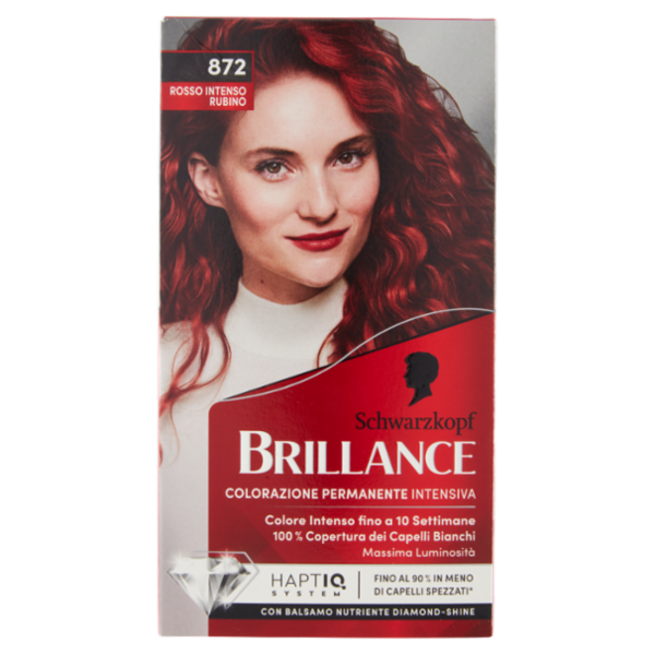 Brillance Colorazione Permanente Intensiva 872 Rosso Intenso Rubino