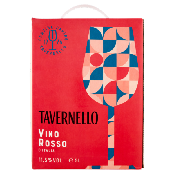 Tavernello Vino Rosso d'Italia 5 L