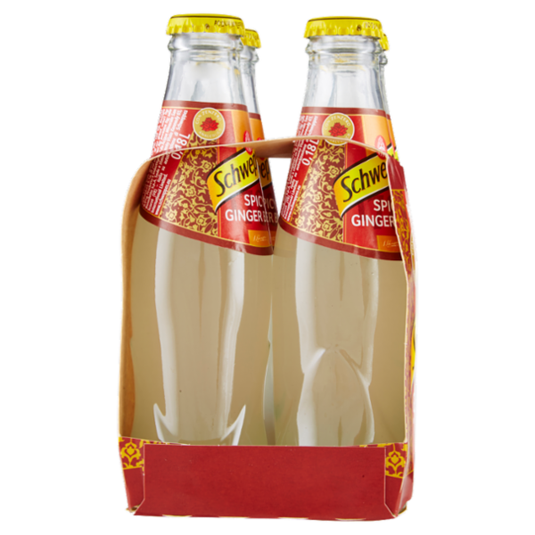 Schweppes Spicy Ginger Beer 0,18 L ow x4