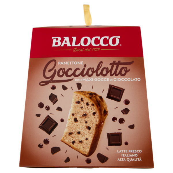 Balocco Panettone Gocciolotto con Maxi Gocce di Cioccolato 800 g