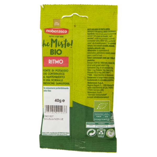 noberasco che Misto! Bio Ritmo 40 g