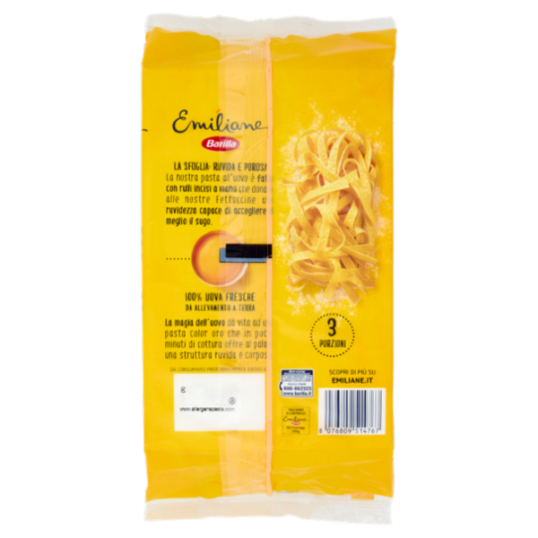 Barilla Emiliane Fettuccine Pasta all'Uovo 250 g