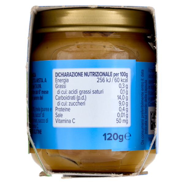 nipiol frutta mista omogeneizzato 2 x 120 g