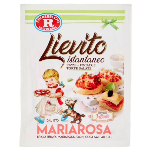 Mariarosa Lievito istantaneo 3 x 16 g