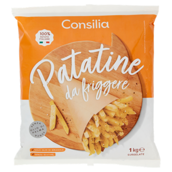 Consilia Patatine da Friggere Surgelate 1 kg
