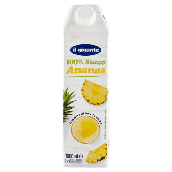 IL GIGANTE 100% Succo Ananas 1000 ml