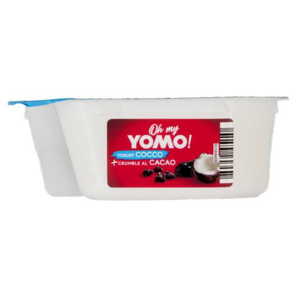 Oh my Yomo! Yogurt Cocco + Crumble al Cacao 140 g