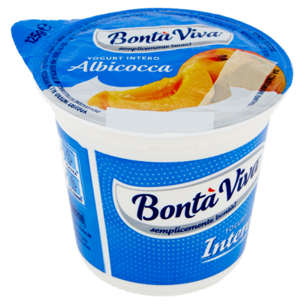 Bontà Viva Yogurt Intero Albicocca 125 g