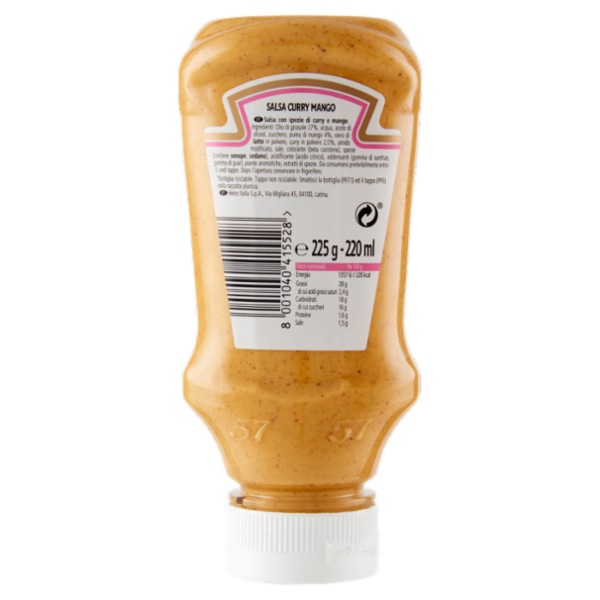 Heinz Salsa Curry Mango 225 g