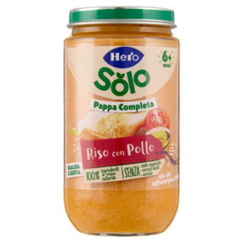 Hero Solo Pappa Completa Riso Con Pollo 235 g
