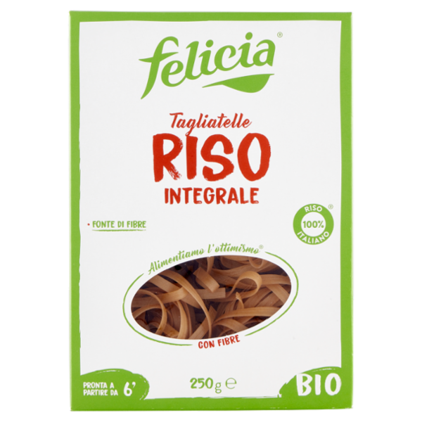 felicia Tagliatelle Riso Integrale Bio 250 g