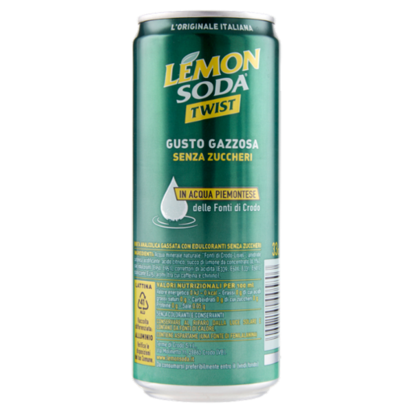 Lemonsoda Twist Gusto Gazzosa 33 cl