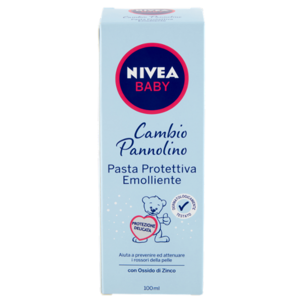 Nivea Baby Cambio Pannolino Pasta Protettiva Emolliente 100 ml
