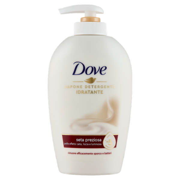 Dove Sapone Detergente Idratante seta preziosa 250 ml