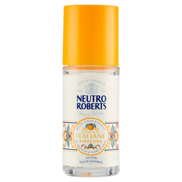 Neutro Roberts Essenze Italiane Siracusa Olio Essenziale di Arancia e Fiori di Sale 50 ml