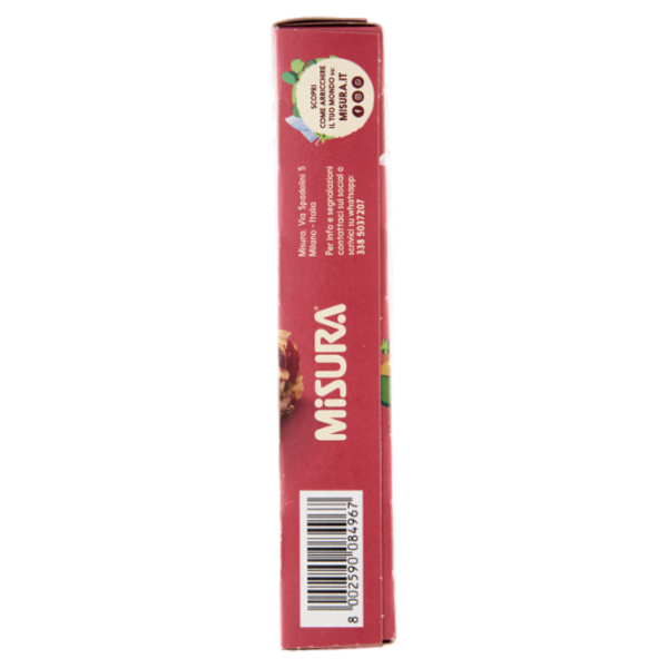 Misura Protein Barrette 51% Semi e Mandorle con Cranberry e Lamponi 4 x 30 g