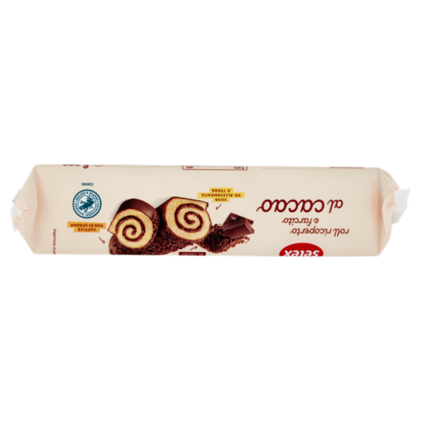 Selex Roll Ricoperto e Farcito al Cacao 250 g